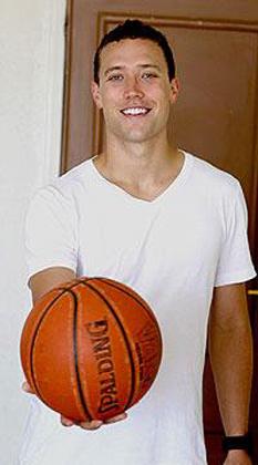 Coach Ryan Turcott was introduced to basketball right from childhood. The New Times/ T. Kisambira