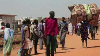 The UN says up to 20,000 people have taken refuge in their mission in Juba. Net photo.