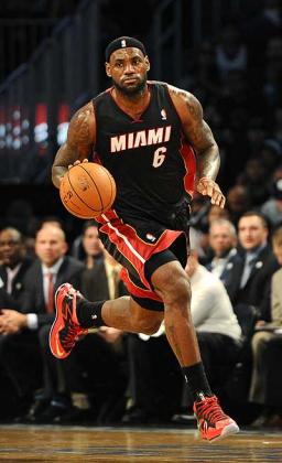 Miami Heat's Lebron James has been named MVP for the last two seasons. Net photo.