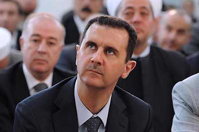 Assad still has allies, both within Syria and internationally. Net photo.