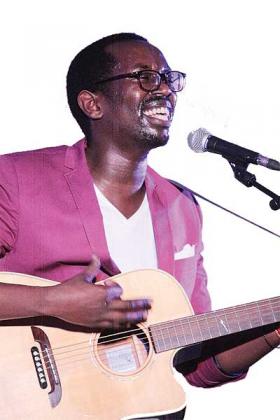 Jali sings his heart out. The New times /  Plaisir Muzogeye.