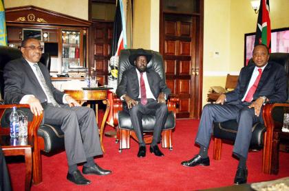 Regional leaders are in Juba to mediate in the conflict that the UN says has killed more than 1,000 people. Net photo.