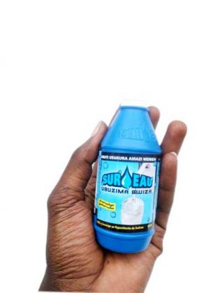 The Suru2019Eau water purifier distributed by Society for Family Health is doing wonders in meeting the wellness needs of people across the country.   The New Times/ Ivan Ngoboka.