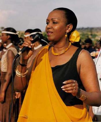 Cecile Kayirebwa for EAP. Net photos.