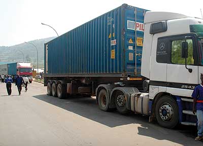Logistics firms making it hard for local business people to trade.   