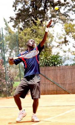 Top seed Gasigwa during a past game. The New Times/ File.