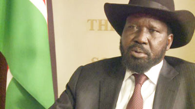 President Salva Kiir says a peaceful solution was still possible . Net photo.