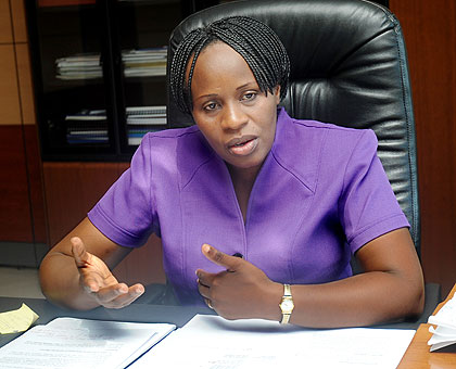 RRAu2019s Drocelle Mukashyaka says the move is intended to enforce the maximum use of electronic billing machines. The New Times/File