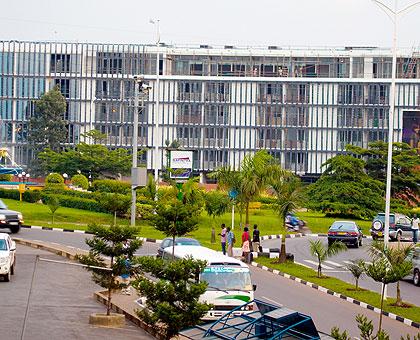 Kigali Convention Centre starts to take shape. Sunday Times/Timothy Kisambira