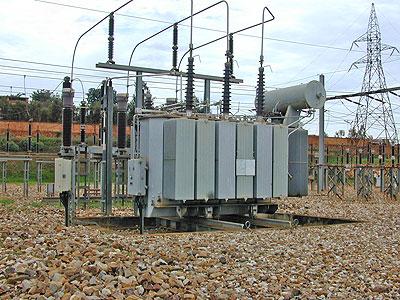 A power sub-station. More electricity is needed for industrial production. Sunday Times/File