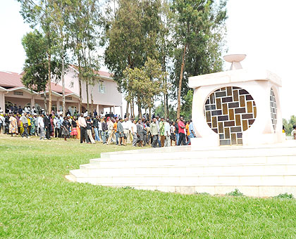 The Genocide Memorial Centre in Nyanza, Kicukiro District. MPs are assessing the state of the sites ahead of the 20th commemoration activities that start in April.   The New Times/ File.