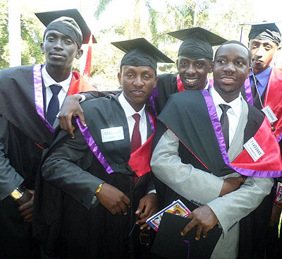 Very many students graduate with the hope of doing what they are pasionate about after. The New Times/ I. Ngoboka