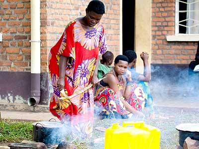 Some of the people resettled in Mageragere in Nyarugenge District. Sunday Times/Timothy Kisambira