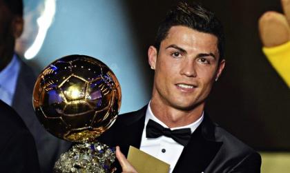 Cristiano Ronaldo wins Fifa Ballon d'Or. Net photo