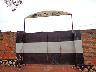 The gates of Ngoma prison, one of the oldest prisons in Rwanda. The New Times/ S. Rwembeho.