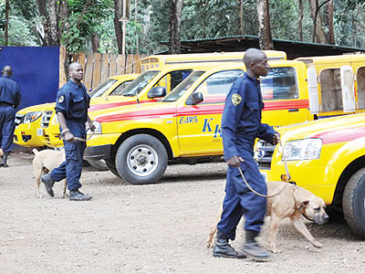 KK is one of the private security companies operating in the country. New Times/T Kisambira