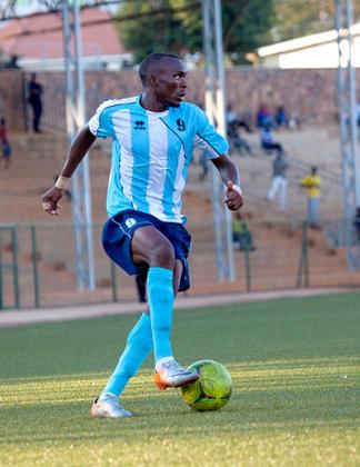 Striker Jaques Tuyisenge will seeking to add to his seven league goals for the season when Police take on lowly Esperance this afternoon. Saturday Sport/ T. Kisambira.