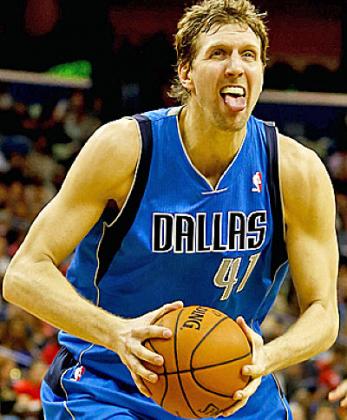 Dirk Nowitzki likes the way the Mavericks' offense is shaping up as the heart of the NBA season arrives. Net photo.