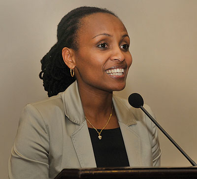 Hakizimana urges youth to take advantage of support  from the government and NGOs. File