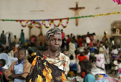 The UN estimates that considerably more than 1,000 people have been killed in South Sudan over the last month. The conflict has triggered a grave humanitarian crisis, with hundreds of thousands fleeing their homes. Net photo.