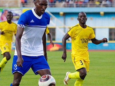 Karim u2018McKenzieu2019 Nizigiyimana in action during a previous match. Sunday Sport/File