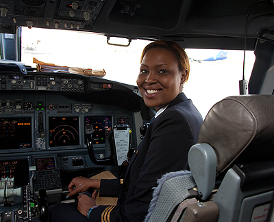 If for instance you want to become a pilot like this lady, you must among other things love aeroplanes and read a lot about them. Education Times/Timothy Kisambira