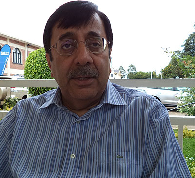 Anand says I&M Bank is seeking to tap the unbanked rural masses market segment potential. The New Times / Jean Pierre Bucyensenge