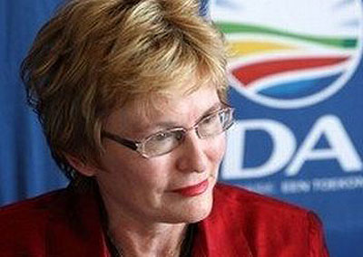 Democratic Alliance (DA) leader and Western Cape Premier Helen Zille. Net photo.