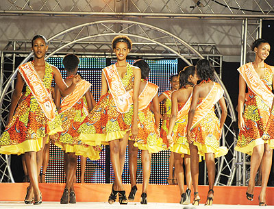 This yearu2019s Miss Rwanda has attracted many contestants. File