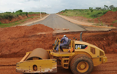 A contractor repairs a road. It is important for government departments to evaluate activities to ensure to good performance. The New Times / File