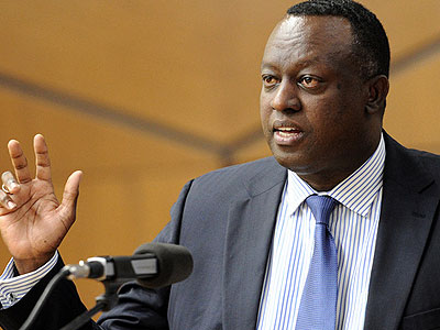 Ambassador Eugu00e8ne-Richard Gasana. (File)