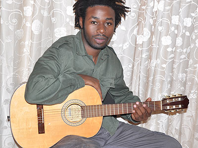 Jean-Chrysostome Tuyishime is a Rwandan reggae artiste, guitarist and songwriter. (Joseph Oindo)
