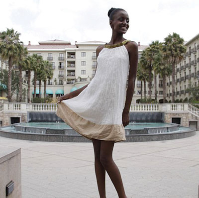 A model wearing YeFikir clothing. Growing international recognition for designers in Ethiopia and Africa is partly a result of growing demand for ethically-produced fashion designs....