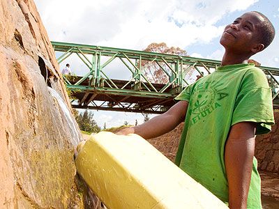 EWSA often rations water due to shortage. (Timothy Kisambira)