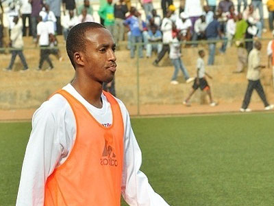 APRu2019s Maxime Sekamana is expected to lead the hunt for goals as the Junior Wasps face off with Burundi this afternoon at Stade de Kigali. (File)