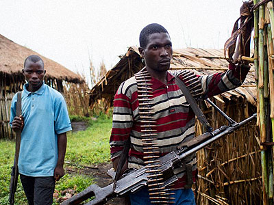 Some members of FDLR militants in Eastern DR Congo. (Internet photo)