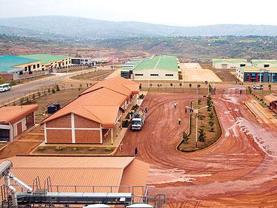 Industries are setting up at the Special economic zone to boost local manufacturing. (Timothy Kisambira)