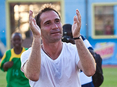 Former Rayon Sports head coach Didier Gomes da Rosa. (File)