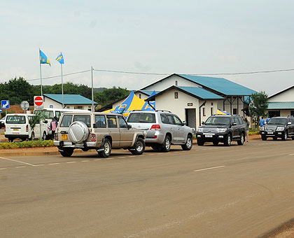 Nemba border post between Rwanda and Burundi. (John Mbanda)