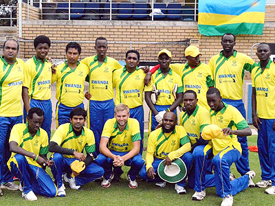 The national cricket team took part in the ICC Africa Division 3 tournament in South Africa last month and finished third. (Courtesy)