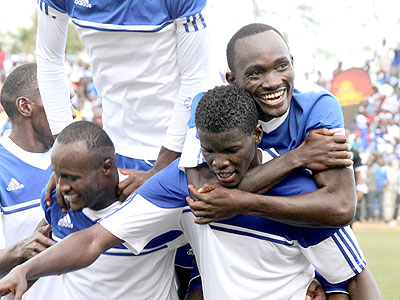 Rayon Sports need to win all their remaining three league matches to retain the title. (File)