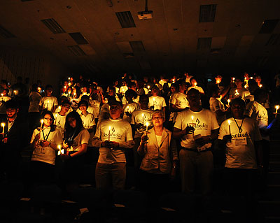 The Rwandan community in Malaysia and friends of Rwanda during the Walk to Remember in commemoration of the 1994 Genocide against the Tutsi.  Courtesy. 
