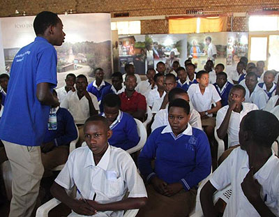 Students attending a workshop a few days ago. / Richard Mugarura