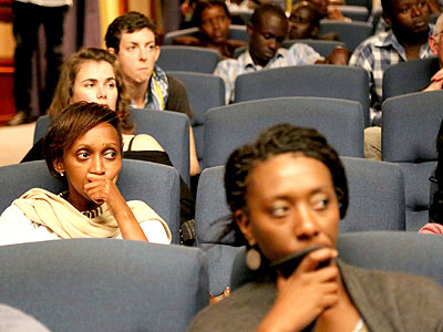 A cross section of people who attended the premiering of Rwanda 94. (Courtesy)
