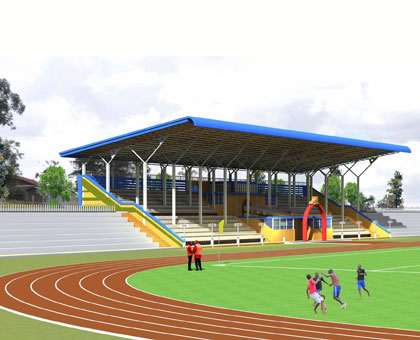   An artistic impression of the Ntare School sports complex. Courtesy.