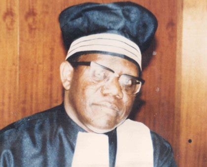 Kavaruganda paid the ultimate price in defence of the constitution. Courtesy. Kavaruganda paid the ultimate price in defence of the constitution. Courtesy.