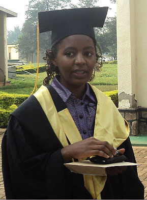 Namukobwa dreams of becoming the best engineer in the country. (Susan Babijja)
