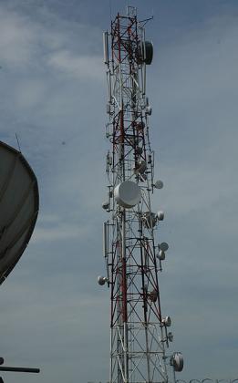One of the towers telecom companies use for signal. The deal signed between IHS Holdings and MTN Rwanda makes the firm the sole manager of over 550 MTN towers across the country. File.