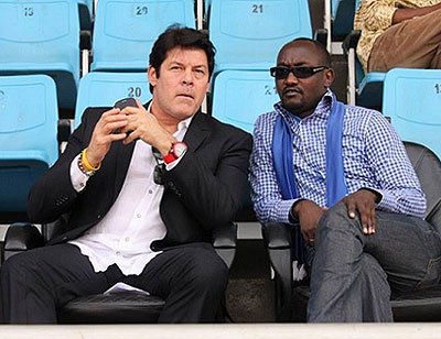 Rayon Coach Luc Eymael and Secretary General Olivier Gakwaya start serving their ban today. Courtesy
