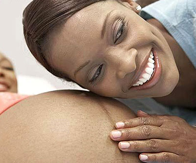 An expectant mother is checked by a midwife. Antenatal care has many benefits but culture and economic resons impede on many mothersu2019 chances to attend one.  Net photo.